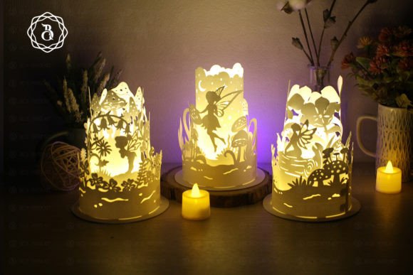 Bring Magic to Your Space with the Combo of 3 Items Fairy Paper Lanterns