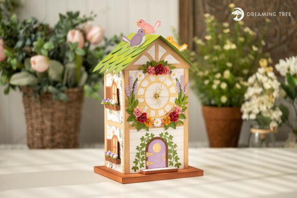 Bring Spring Indoors with the Garden Song Timepiece SVG