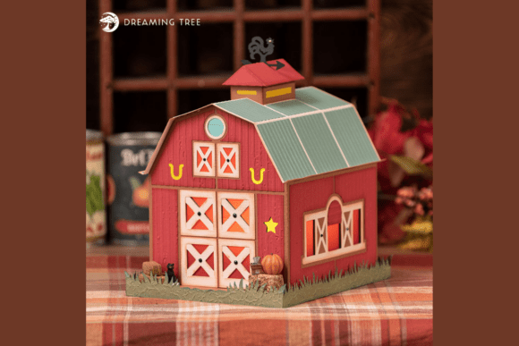 Bringing Countryside Charm to Life with the Red Barn SVG
