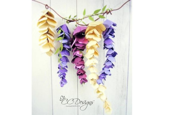 Bringing Hanging Wisteria Paper Flower Templates to Life for Every Occasion
