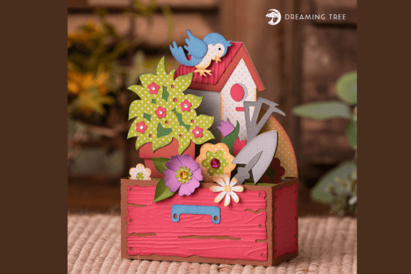 Bringing the Garden to Life with a Gardening Box Card SVG