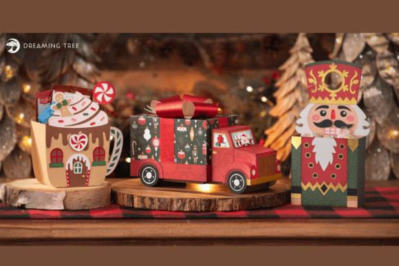Christmas Charm SVG Bundle: Festive DIY Projects