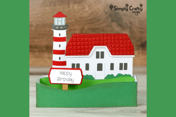 Crafting Coastal Memories with Lighthouse Card SVG