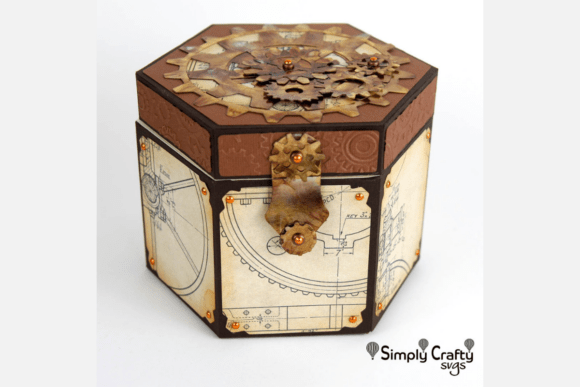 Crafting Industrial Elegance: A Comprehensive Guide to the Steampunk Gears Box SVG