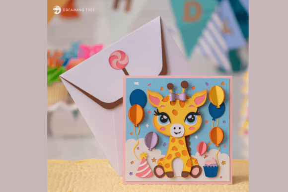 Crafting Joy: The Magic of the Gentle Giraffe Pop Up Card SVG