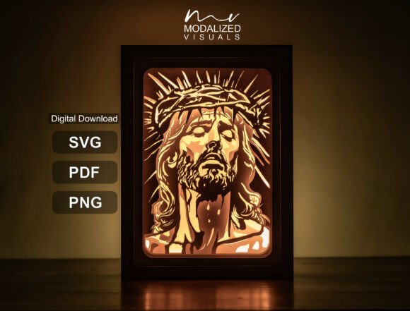Elevate Design with Jesus Lightbox Art