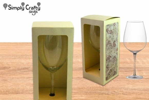 Elevate Your Gifting Game with a Square Wine Glass Box SVG