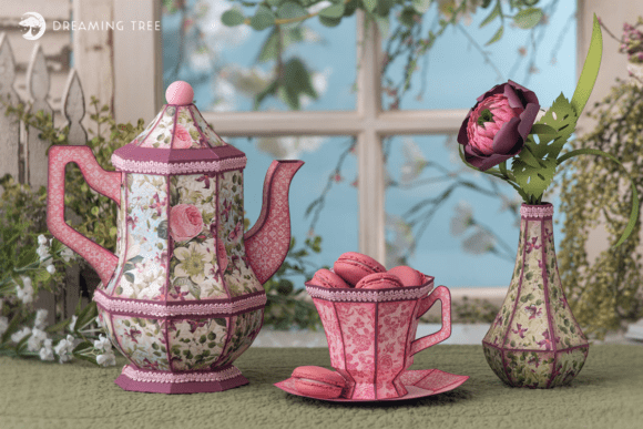 Elevate Your Paper Crafting with the Tea Time SVG Bundle