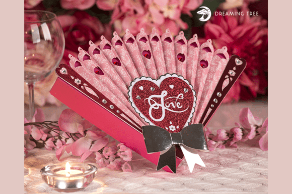 Elevating Gift Giving with the Heart Fan Box SVG