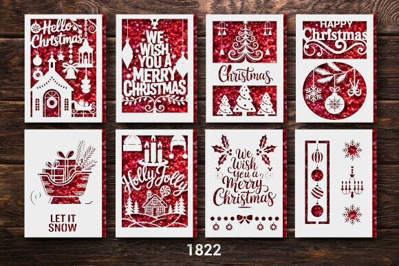 Evaluating the Christmas Gift Card Bundle SVG Layer1822 for Professional Holiday Projects
