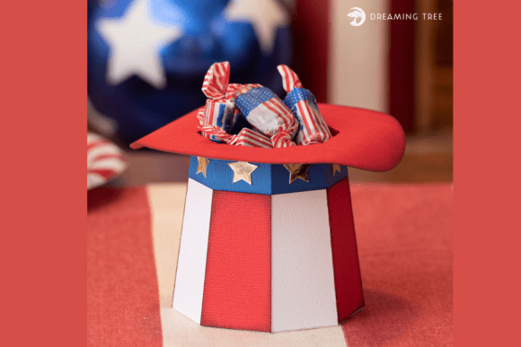 Evaluating the Uncle Sam Treat Hat SVG for Patriotic Paper Crafting Projects