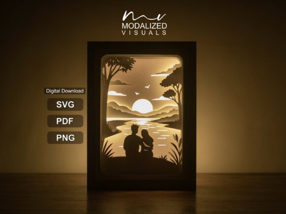 Illuminating Romance: The Complete Guide to Sweet Couple Lightbox Paper Cut Art