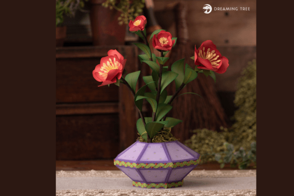 Mastering Dimensional Paper Art with Camellia Flowers SVG Files