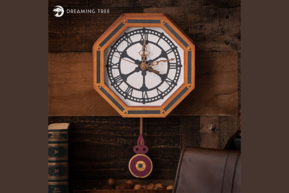 Mastering the Pendulum Wall Clock SVG for Stunning 3D Paper Crafts