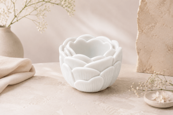 Strategic Design Integration: The Lotus Blossom Planter Bowl as a Tool for Brand and Space Optimization