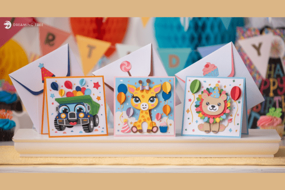 Tiny Tots Birthday Pop Up Cards SVG Bundle Review
