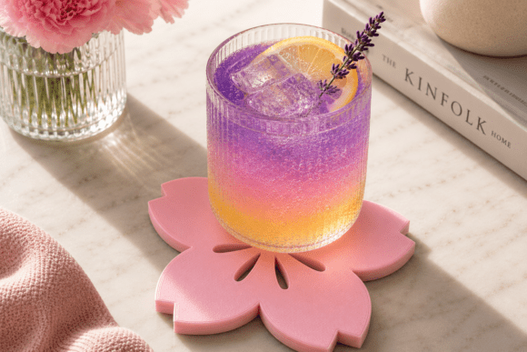 Transform Your Tabletop with a Cherry Blossom Coaster Sakura STL Design