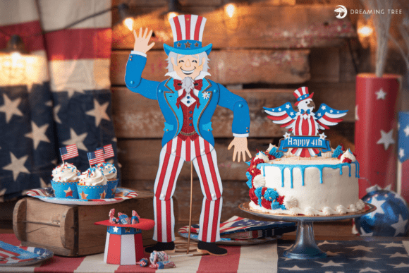 Unlock Patriotic Creativity with the Star Spangled SVG Bundle